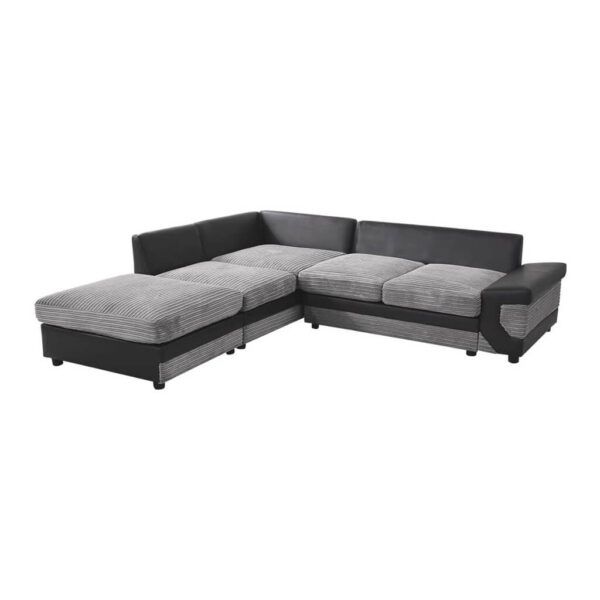 black n grey dino sofa