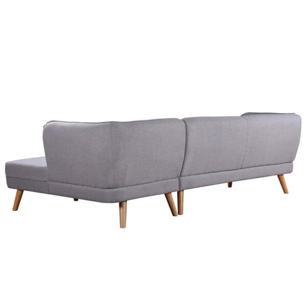 Coventry Fabric 3 Seater Corner Sofa
