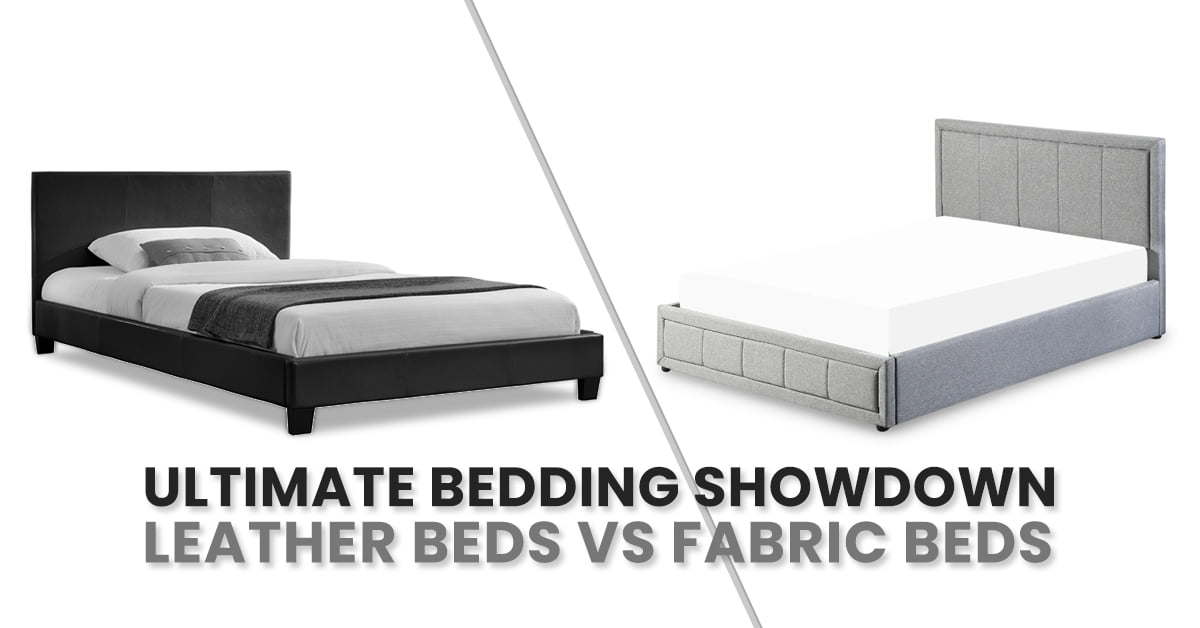 Ultimate Bedding Showdown Leather Beds vs Fabric Beds