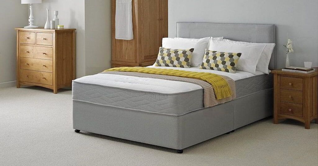 Double Divan Bed with Mattress