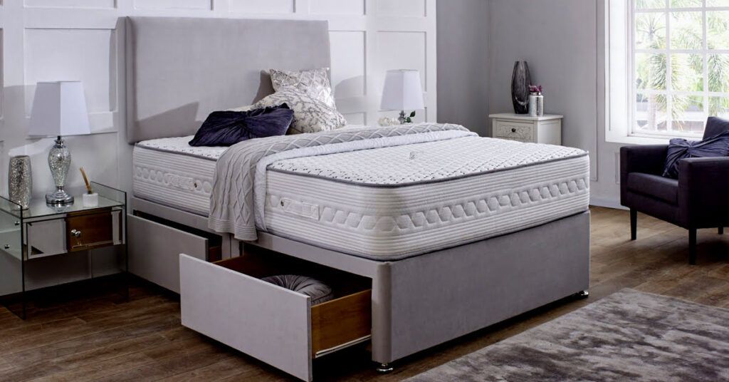 Divan Bed with Mattress: Streamlined & Fashionable Appearance