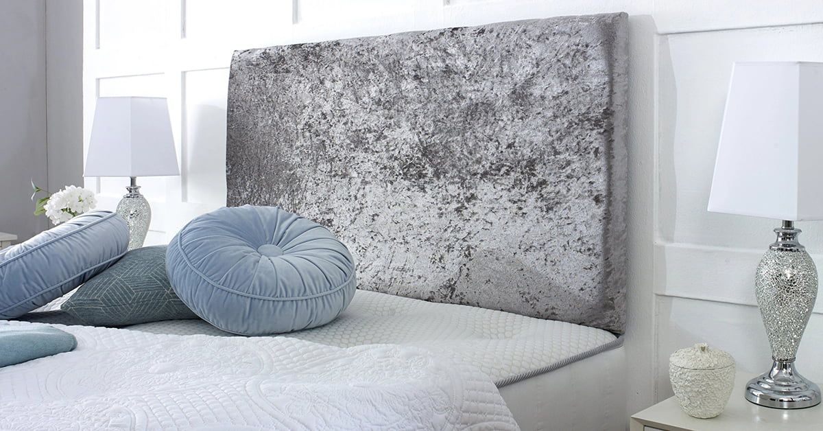 Refined Relaxation Upholstered Divan Bed Base with Headboard